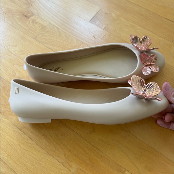 Melissa butterfly flat shoes size 9 - Picture 2 of 5